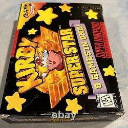 Kirby Super Star (Super Nintendo Entertainment System, 1996) SNES Authentic