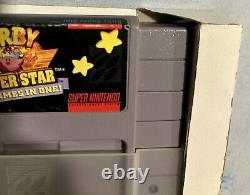 Kirby Super Star (Super Nintendo Entertainment System, 1996) SNES Authentic