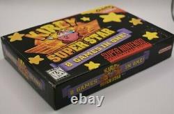 Kirby Superstar Super Nintendo SNES Complete CIB & Authentic Excellent Condition