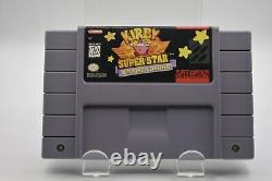 Kirby Superstar Super Nintendo SNES Complete CIB & Authentic Excellent Condition