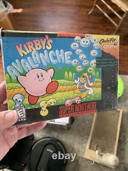 Kirby's Avalanche (Super Nintendo Entertainment System, 1995) SNES Sealed