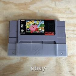 Kirby's Dream Land 3 Super Nintendo SNES Tested Authentic