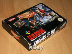Knights Of The Round SNES Super Nintendo PAL Komplett Complete Very Rar