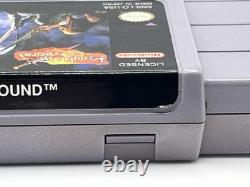 Knights of the Round (Super Nintendo, 1994) SNES Authentic Clean TESTED