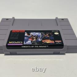 Knights of the Round (Super Nintendo SNES, 1994) Nice Label Cart Only Authentic