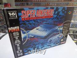 Konsole Super Nintendo SNES (Vollständiges Top Set, 1 Controller &OVP) 11242376