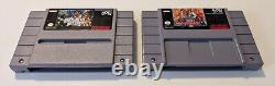 LOT Uncharted Waters New Horizons Super Nintendo SNES Authentic Cartridges Only