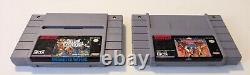 LOT Uncharted Waters New Horizons Super Nintendo SNES Authentic Cartridges Only