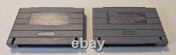 LOT Uncharted Waters New Horizons Super Nintendo SNES Authentic Cartridges Only