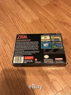 Legend Of Zelda Link To The Past Super Nintendo SNES Cib CC