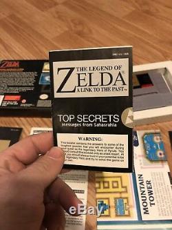 Legend Of Zelda Link To The Past Super Nintendo SNES Cib CC