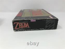 Legend Of Zelda Link To The Past Super Nintendo SNES FRENCH CAD RARE CIB