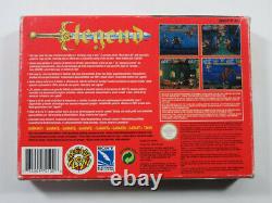 Legend Super Nintendo (snes) Pal-ukv (complete Good Condition)