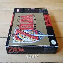 Legend of Zelda A Link to the Past Super Nintendo SNES 1992 CIB Box Manual Map