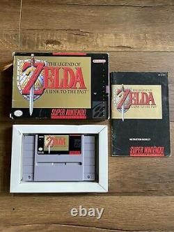 Legend of Zelda A Link to the Past (Super Nintendo, SNES) Complete in Box CIB
