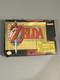 Legend Of Zelda Link To The Past Super Nintendo Snes Complete Cib Map