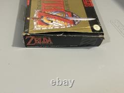 Legend of Zelda Link to the Past Super Nintendo SNES Complete CIB MAP