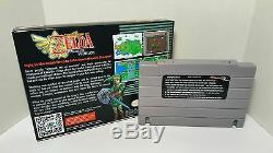 Legend of Zelda Parallel Worlds SNES Super Nintendo Sealed in Box NTSC