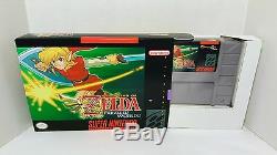 Legend of Zelda Parallel Worlds SNES Super Nintendo Sealed in Box NTSC