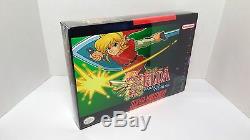 Legend of Zelda Parallel Worlds SNES Super Nintendo Sealed in Box NTSC