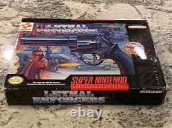 Lethal Enforcers (Super Nintendo, 1992) SNES Big Box Complete CIB