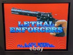 Lethal Enforcers (Super Nintendo, 1992) SNES Big Box Complete CIB