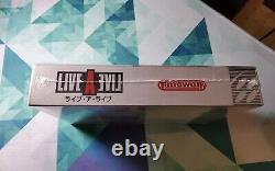 Live a Live Super Nintendo SNES English Timewalk Games Version Brand New Sealed