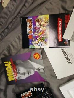 Looney Tunes B-Ball SNES Super Nintendo 1995 Box and manual