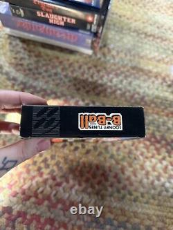 Looney Tunes B-Ball SNES Super Nintendo Rare Complete In Box Video Game Withmanual