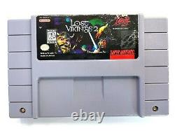 Lost Vikings 2 Super Nintendo SNES Authentic Game Tested + Working