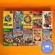 Lot 10 Nintendo Super Famicom Mario Donkey Kirby Games Set Withbox Snes Sfc Japan