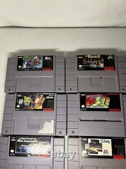 Lot 13 Nintendo SNES Games Tested And Working