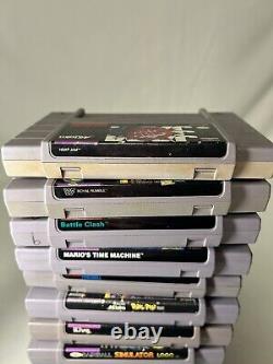 Lot 13 Nintendo SNES Games Tested And Working