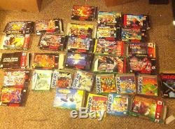 Lot 25+ empty box SNES Gameboy Super Nintendo 64 N64 Mario Donkey Kong Kart Land