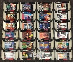 Lot of 125 BOX ONLY Super Nintendo SNES Authentic Original North America Release