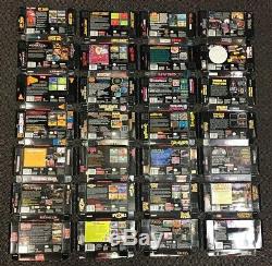 Lot of 125 BOX ONLY Super Nintendo SNES Authentic Original North America Release