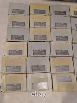 Lot of 30 Nintendo Super Famicom Games Set SNES SFC Japanese with Case