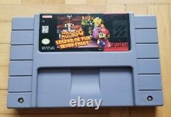 Lot of 4 SNES Super Nintendo Games Mario RPG, Zelda Link, PTO, Yoshi's Island