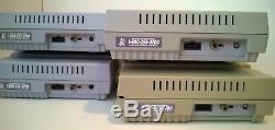 Lot of 4 Super Nintendo Consoles SNES Control Deck SNS-001 Vintage Video Games