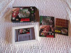 Lot of 5 CIB Super Nintendo Games - NBA, Tennis Tour, PGA Tour Golf etc. SNES