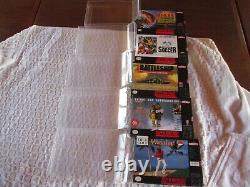 Lot of 5 Sports Super Nintendo CIB Games. SNES