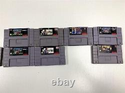 Lot of 76 Super Nintendo SNES Games Working See Pictures