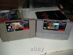 Lufia 1 2 Lot Fortress of Doom + Rise of the Sinistrals SNES Super Nintendo CIB