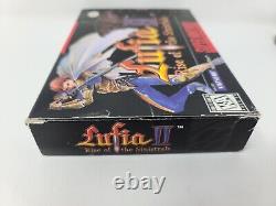 Lufia II 2 Rise of Sinistrals SNES Super Nintendo Box Art, Manual, Game