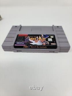 Lufia II 2 Rise of Sinistrals SNES Super Nintendo Box Art, Manual, Game