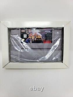 Lufia II 2 Rise of Sinistrals SNES Super Nintendo Box Art, Manual, Game