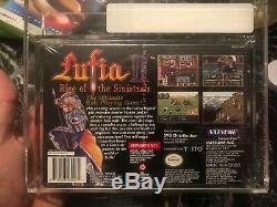 Lufia II 2 Rise of Sinistrals Super Nintendo SNES New Sealed VGA 85+Archival