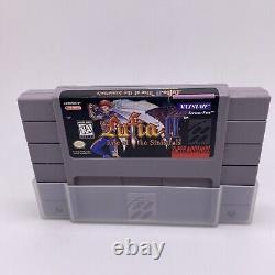 Lufia II 2 Rise of the Sinistrals (Super Nintendo SNES 1996) Authentic TESTED