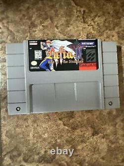 Lufia II Rise Of The Sinistrals SNES Super Nintendo with Manual Tested and Works