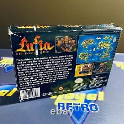 Lufia & The Fortress Of Doom (Super Nintendo, 1993) SNES CIB